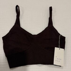 Women's Dark Brown Bralette